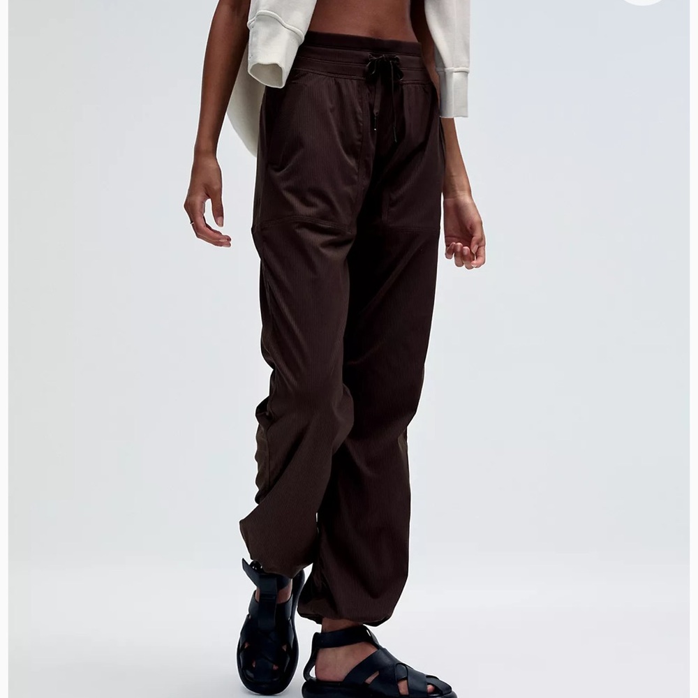 Women's Brown Drawstring Pants